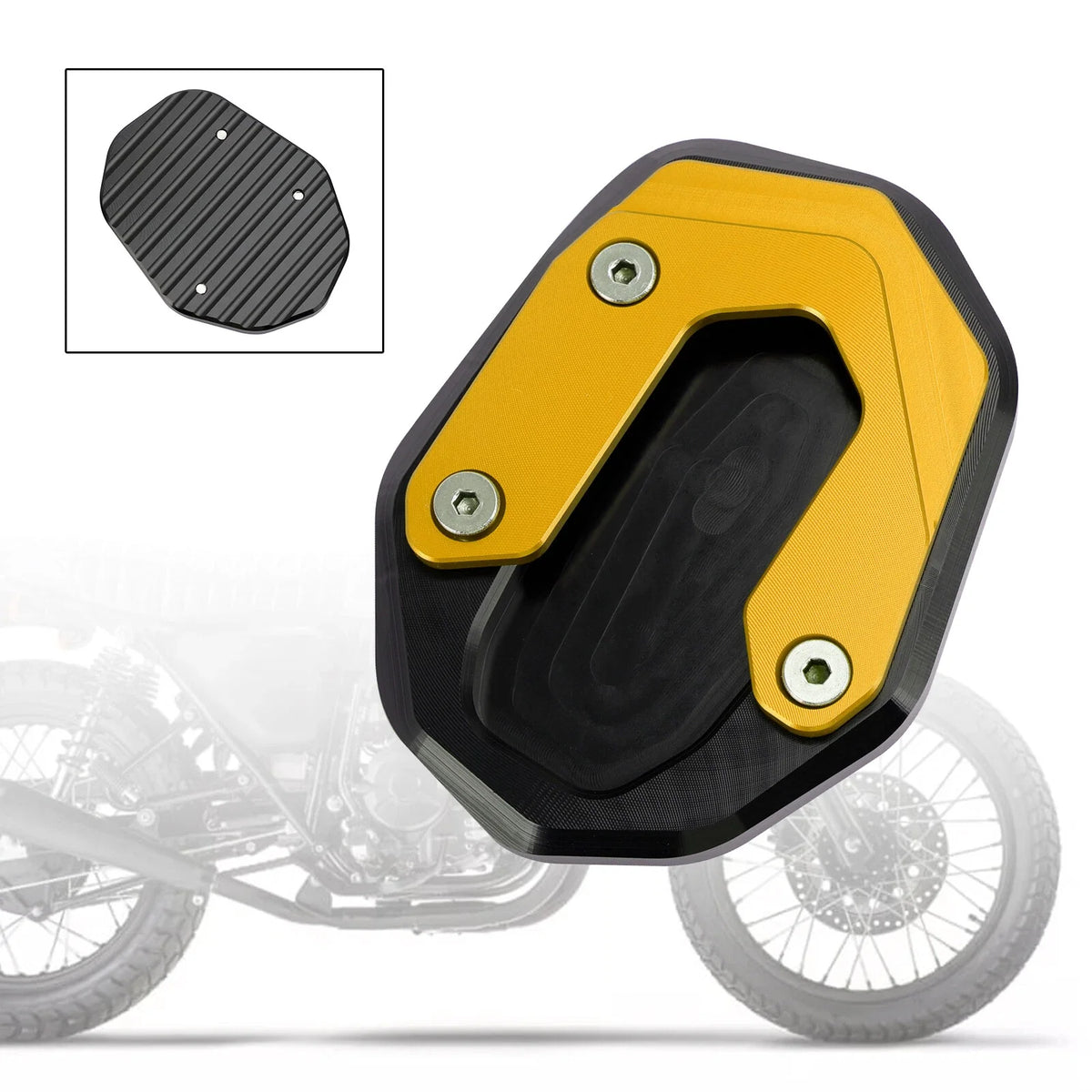 Kickstand Enlarger Plate Pad for Ducati Scrambler 800 (2015–2019) T9