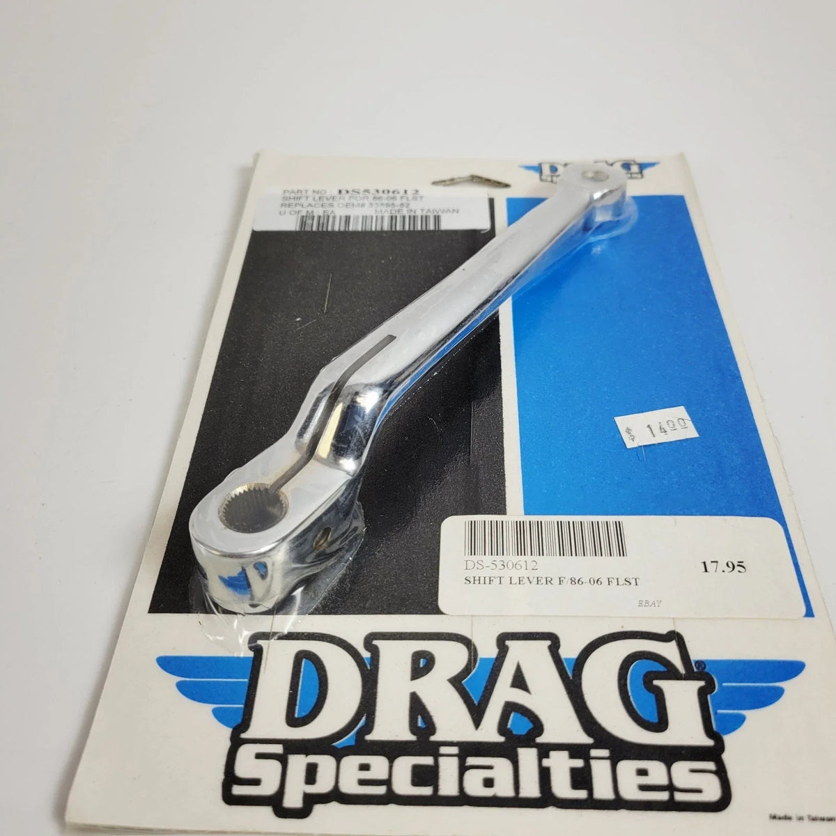 Chrome Shift Lever for Touring & Softail Harley Models (1986–2006)