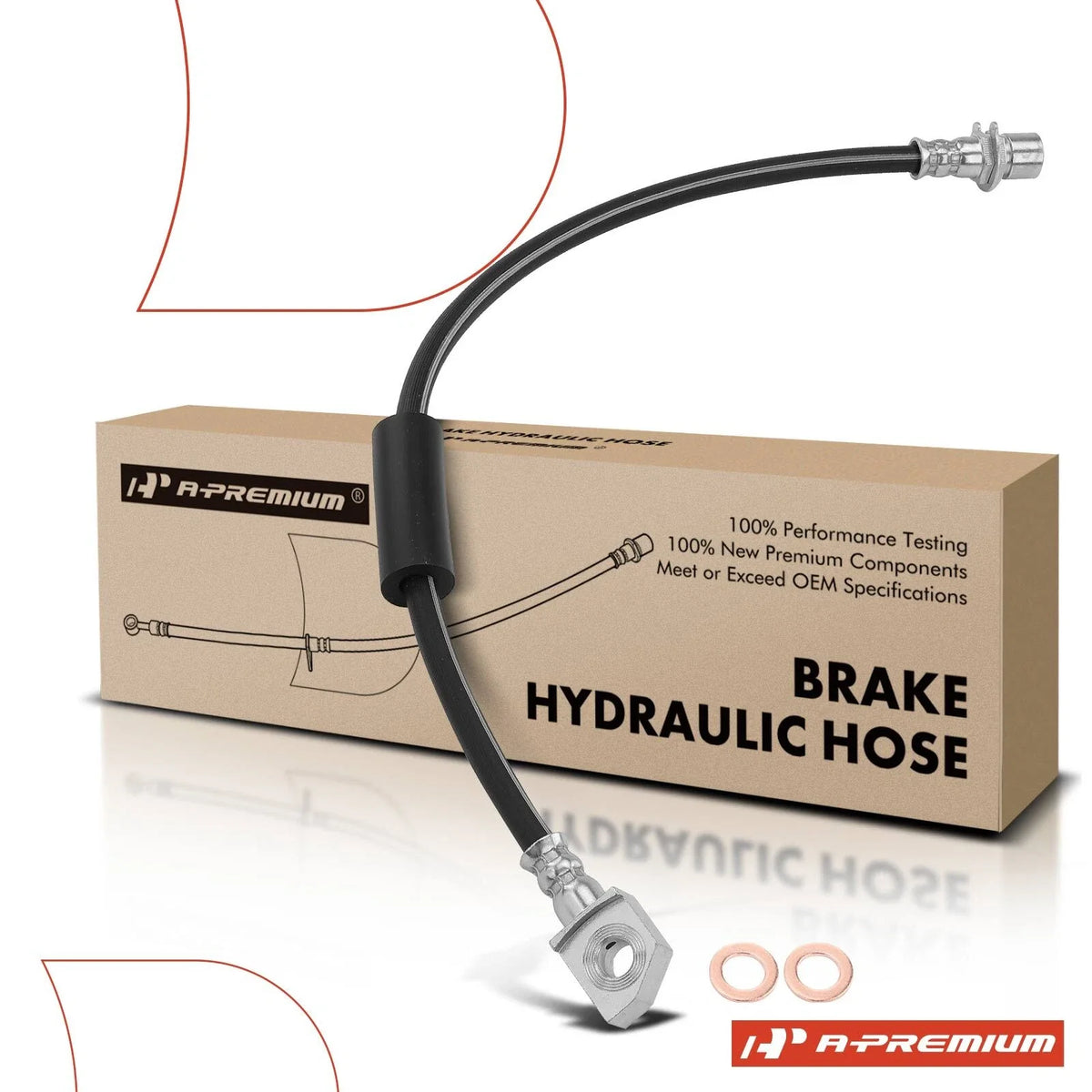 Rear Right Brake Hydraulic Hose for Ford Expedition Lincoln (2007–2017)