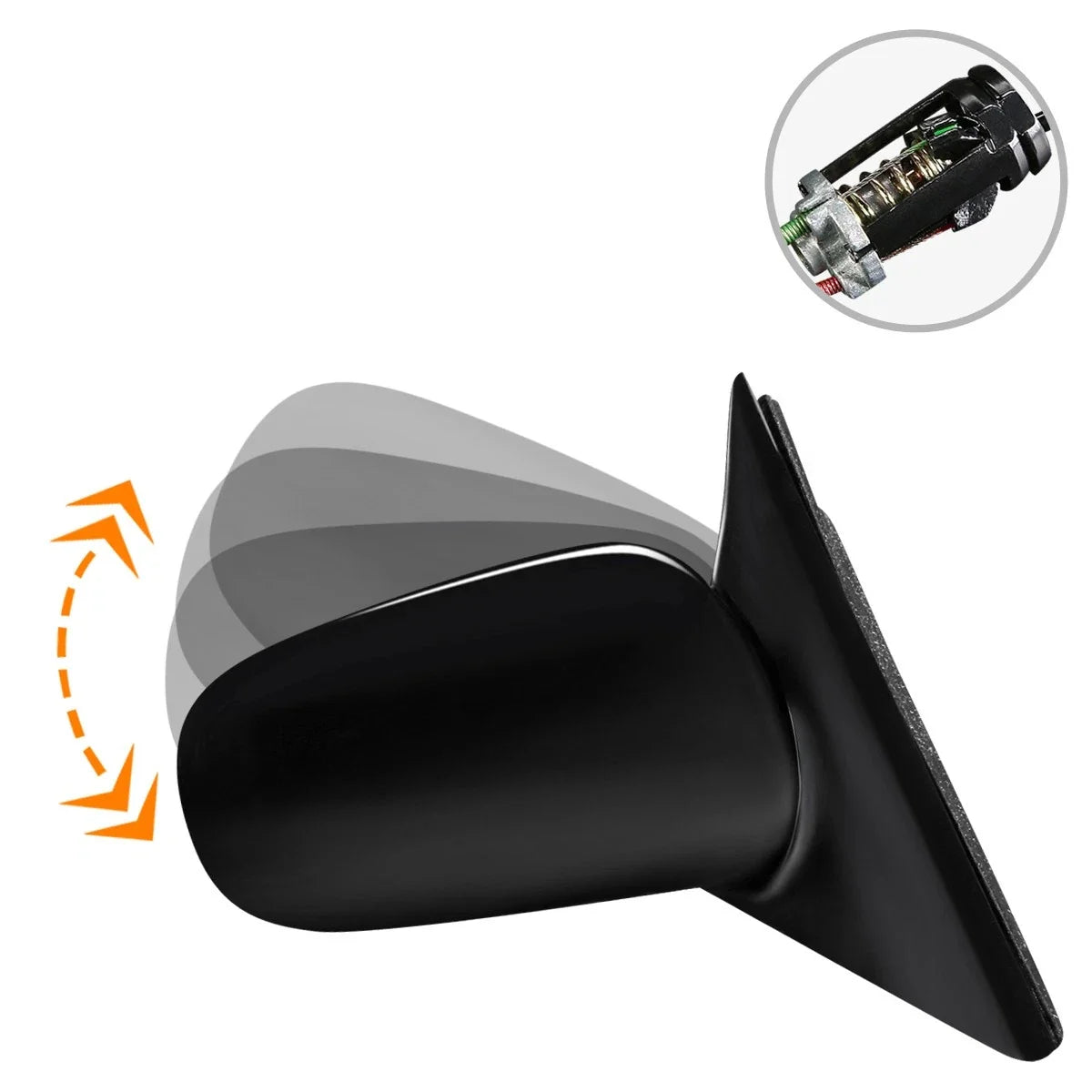 Side View Door Mirror OE Style Manual for Chevy Malibu 1997-2005