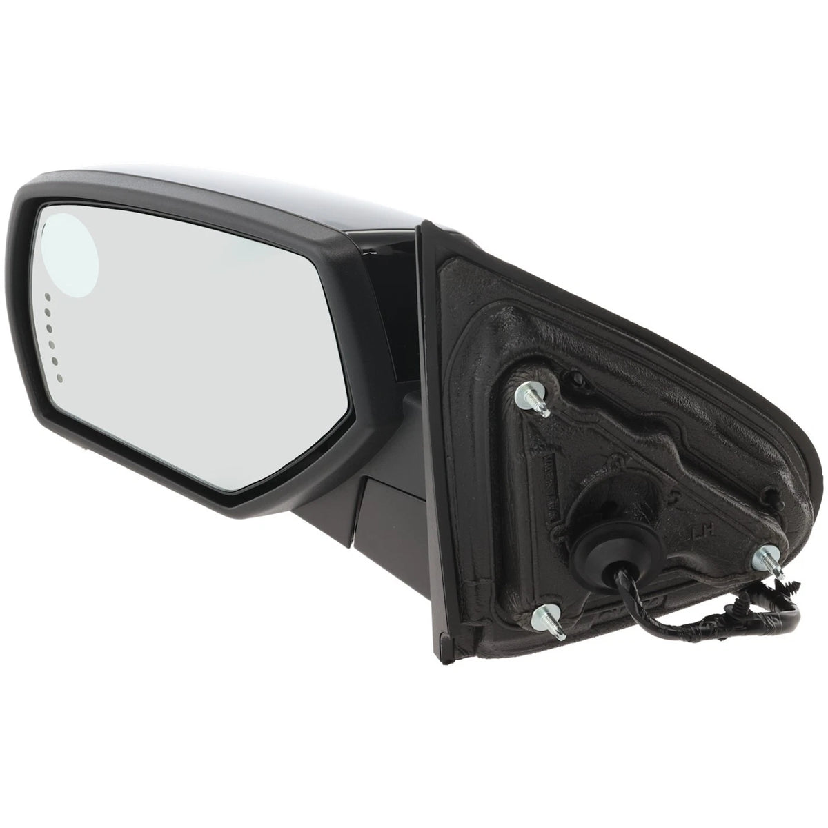 Power Heated Chrome Mirror for Chevy Silverado 1500 LH (2014–2018)