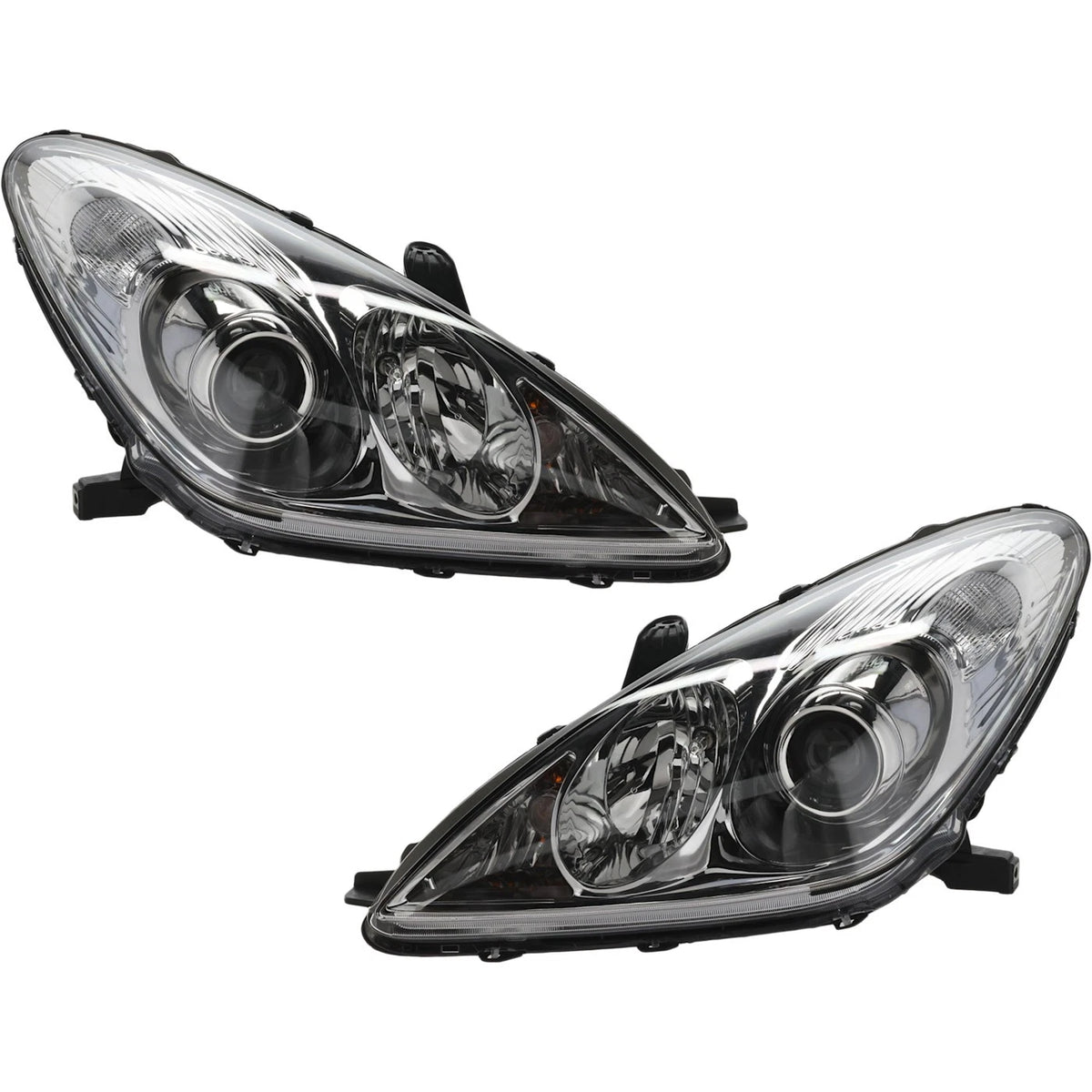 Halogen Headlight Set for Lexus ES330 (2005–2006) Left & Right with Bulb