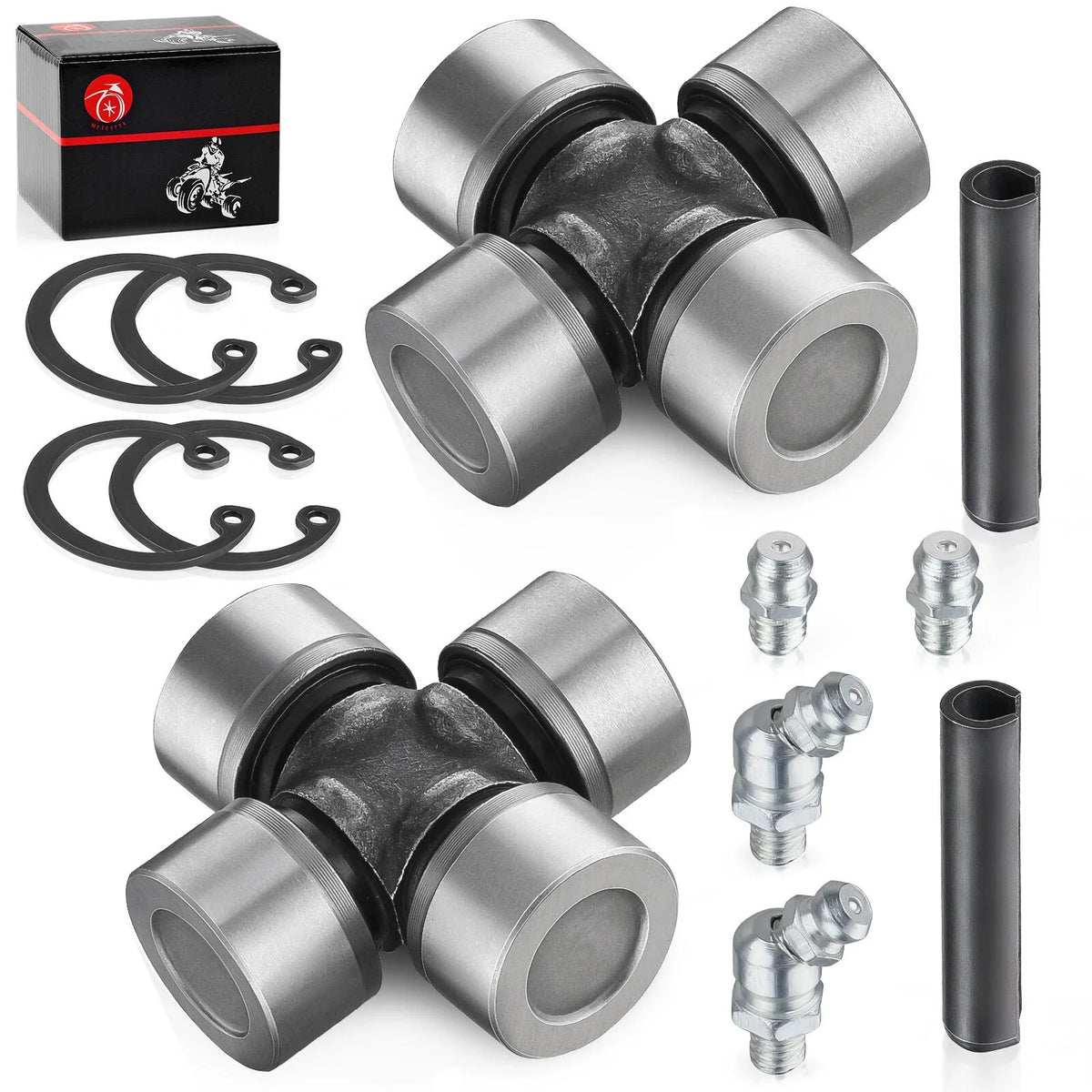 2X Front Drive Shaft U-Joint for Polaris Sportsman Scrambler 550 850 1000 (2011–2017)