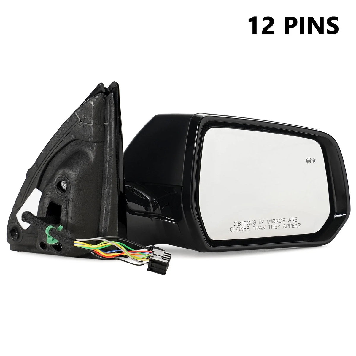 Side Mirror for Chevy Traverse (2020–2021) w/ Blind Spot, HD Camera, 12 Pins