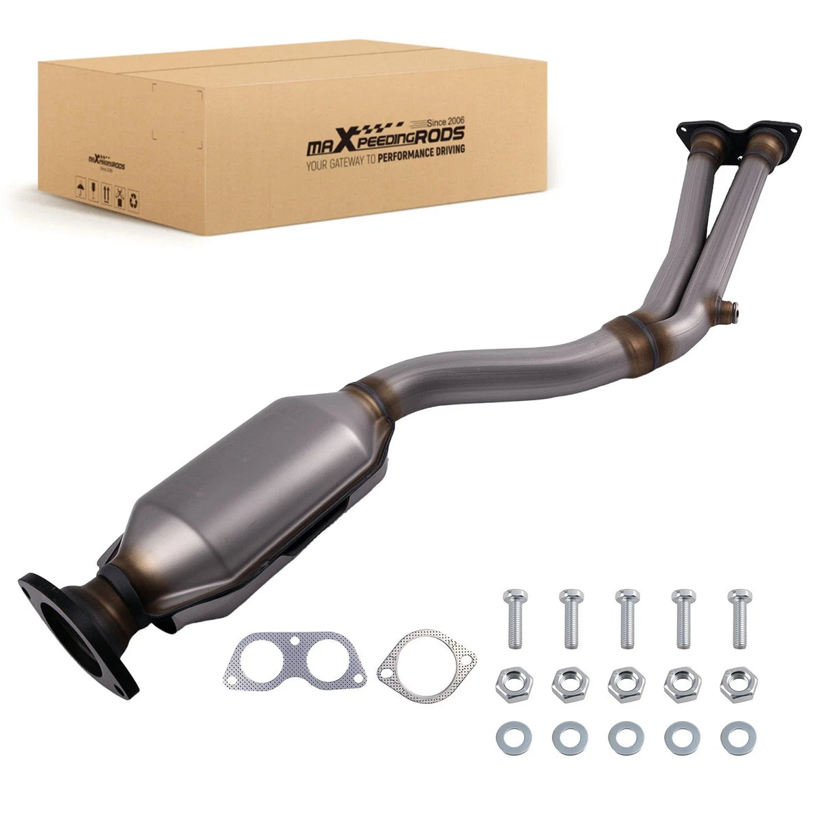 Rear Catalytic Converter Y Pipe for Lexus IS300 (2001–2005) EPA