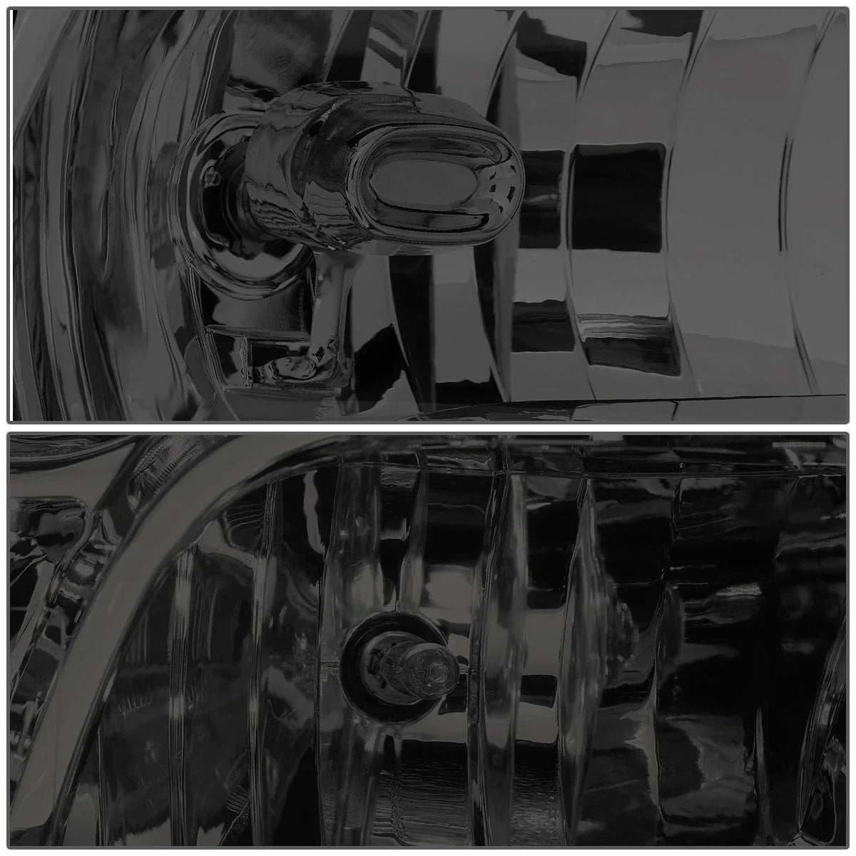 Smoked/Clear Side Headlight Lamps for Dodge Ram Pickup (2009–2018)