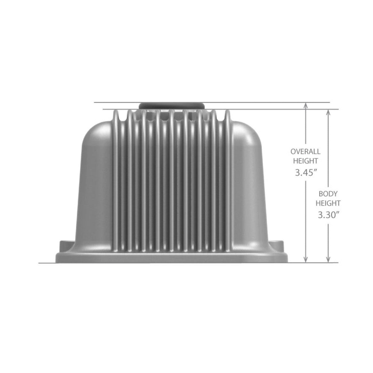 2-Piece Valve Cover Set for Chevy Cutlass and Olds Suburban