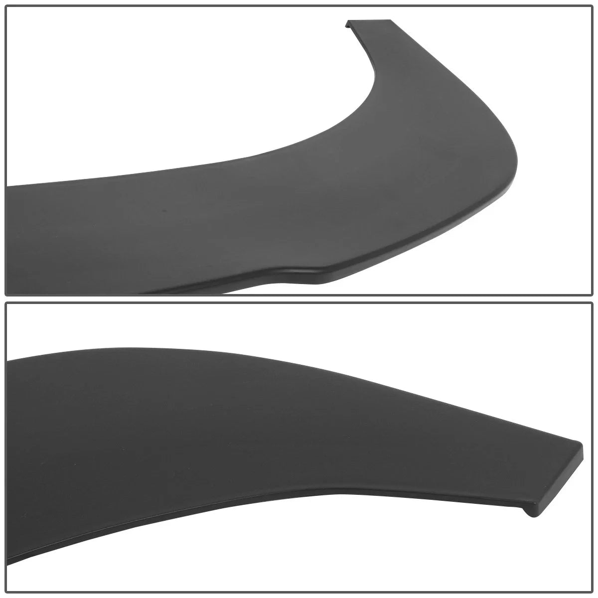 66" Matte Front Bumper Lip Splitter Spoiler Plate Universal Fit
