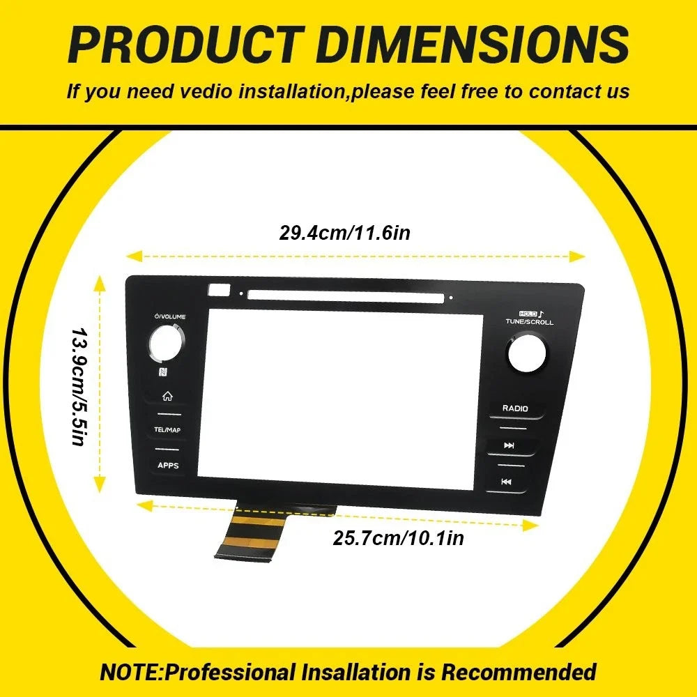 Touch Screen Digitizer for Legacy & Outback Subaru (2018-2019)