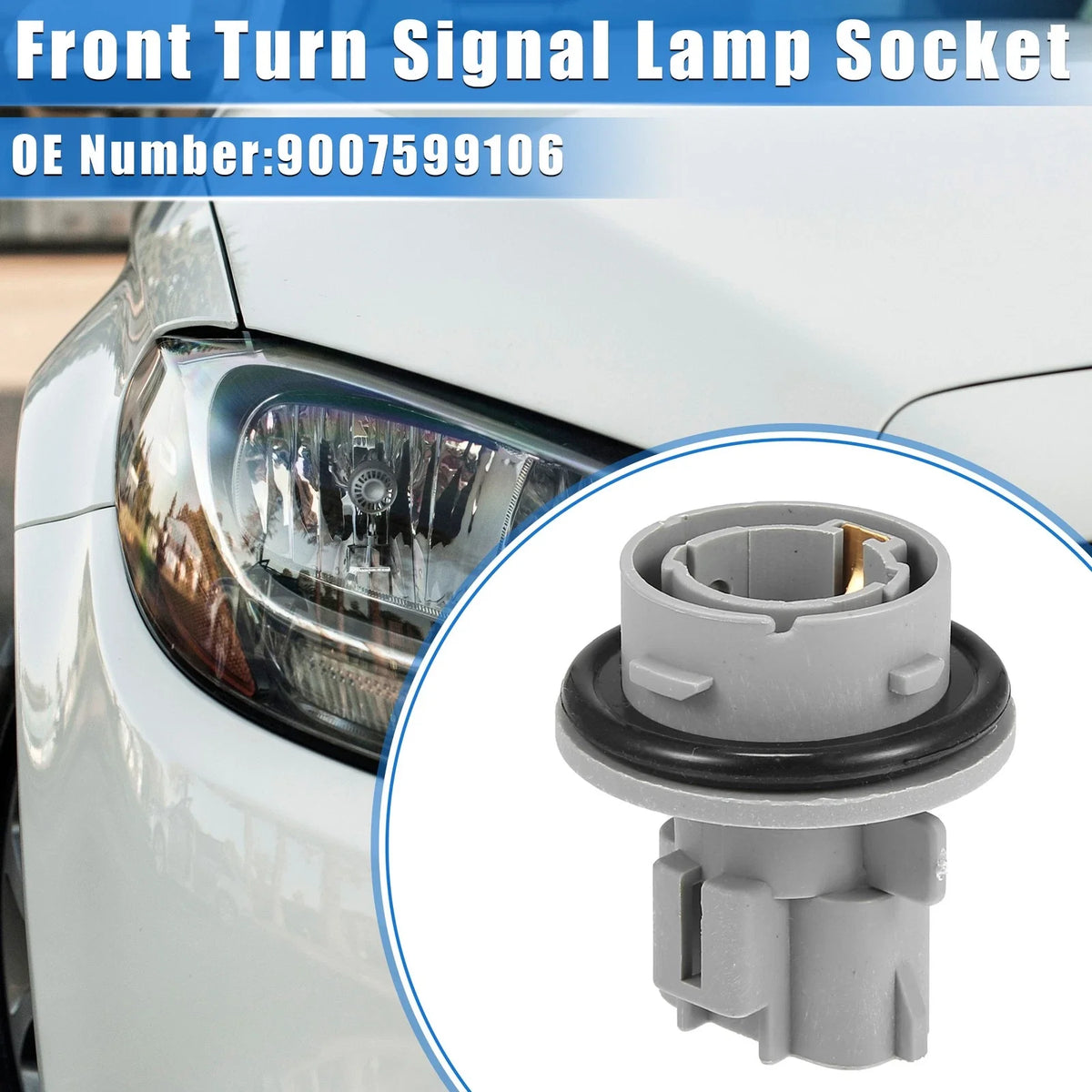 Front Turn Signal Lamp Socket for Toyota Avalon (2000–2004) No.9007599106