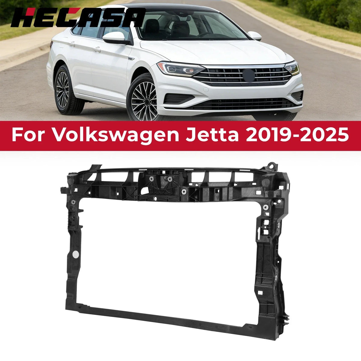 Front Radiator Support Assembly for VW Jetta (2019–2025) #17A805588E