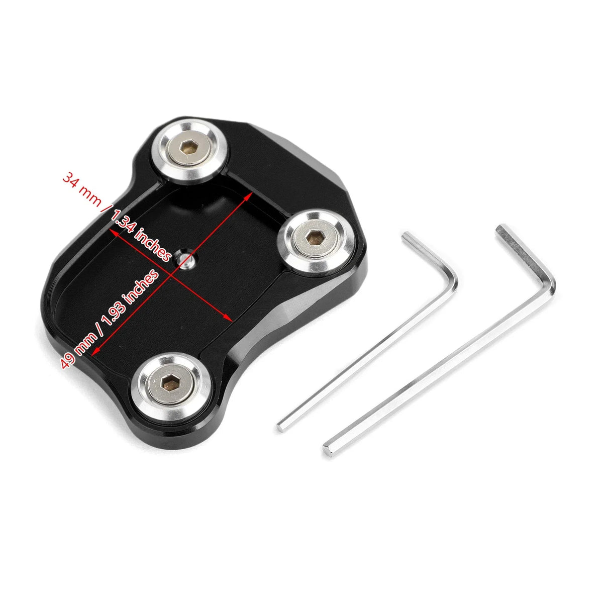 Kickstand Sidestand Enlarged Plate Pad for Honda CB650F CBR650F (2014–2018)