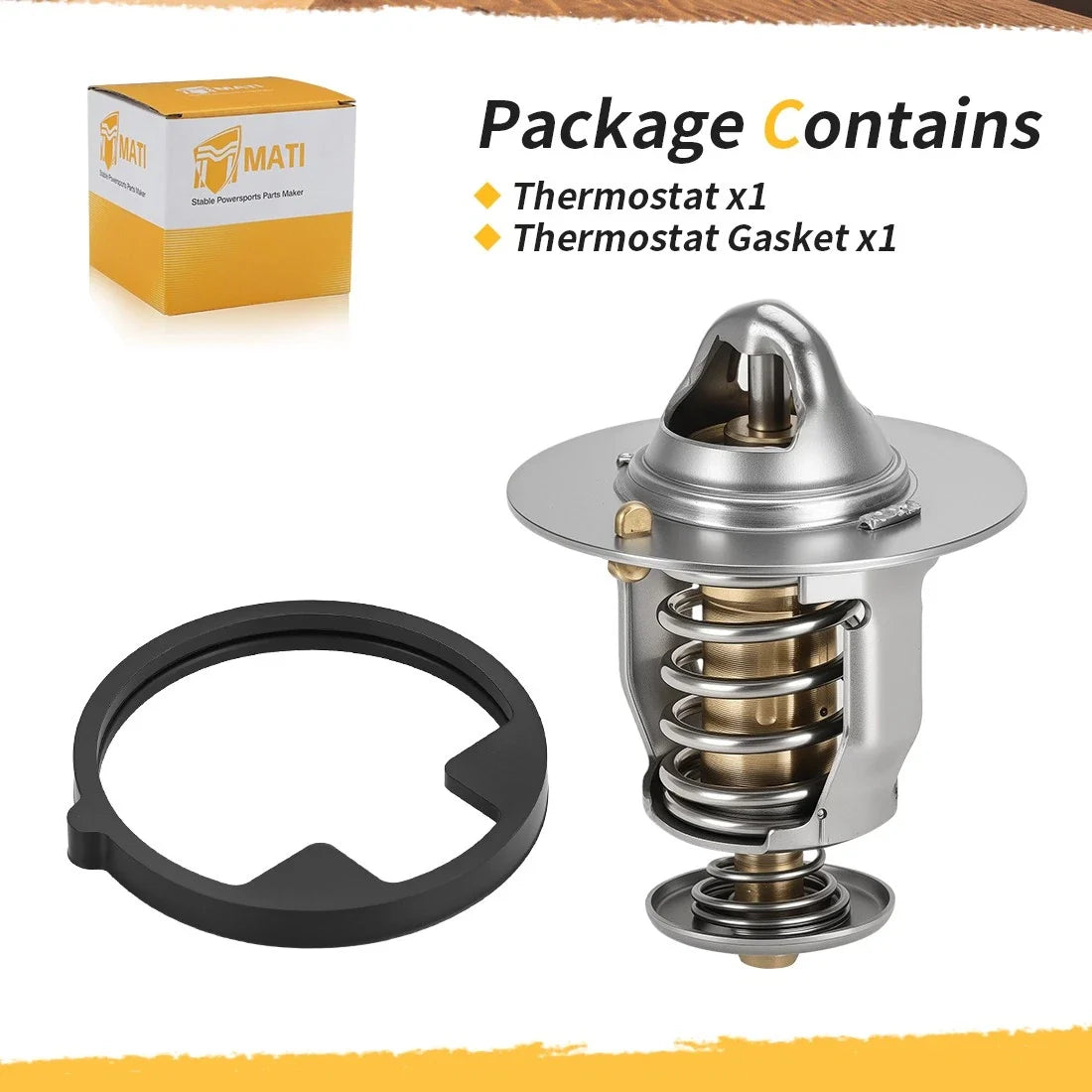 Thermostat Assembly with Gasket for Honda Rebel 300 CMX300 (2017–2022)