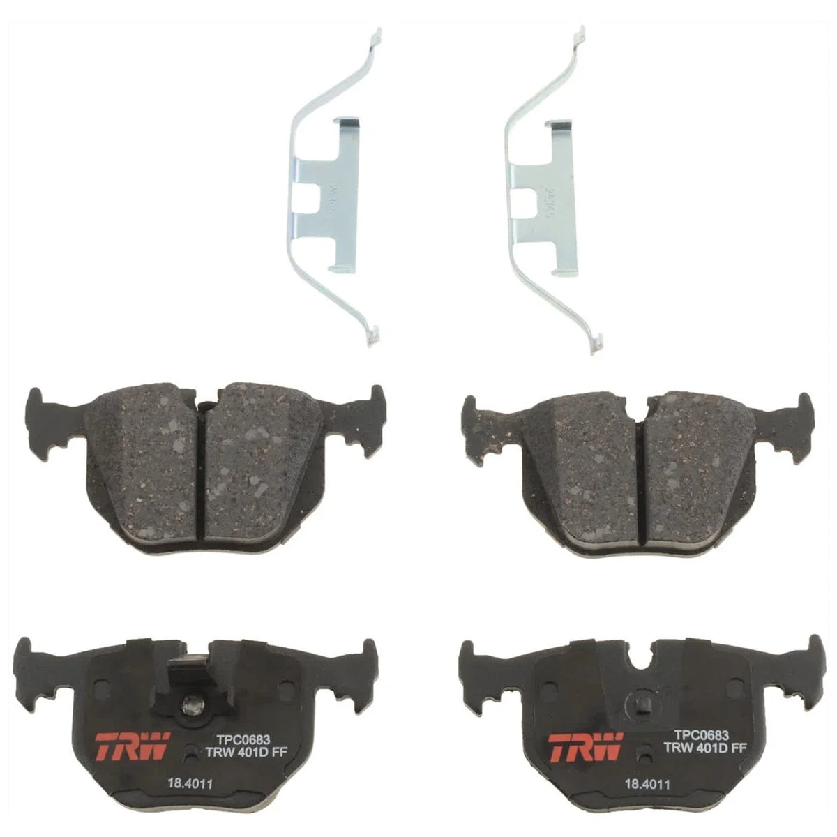 Brake Disc and Pad Set - 2X for BMW X5 Series E53