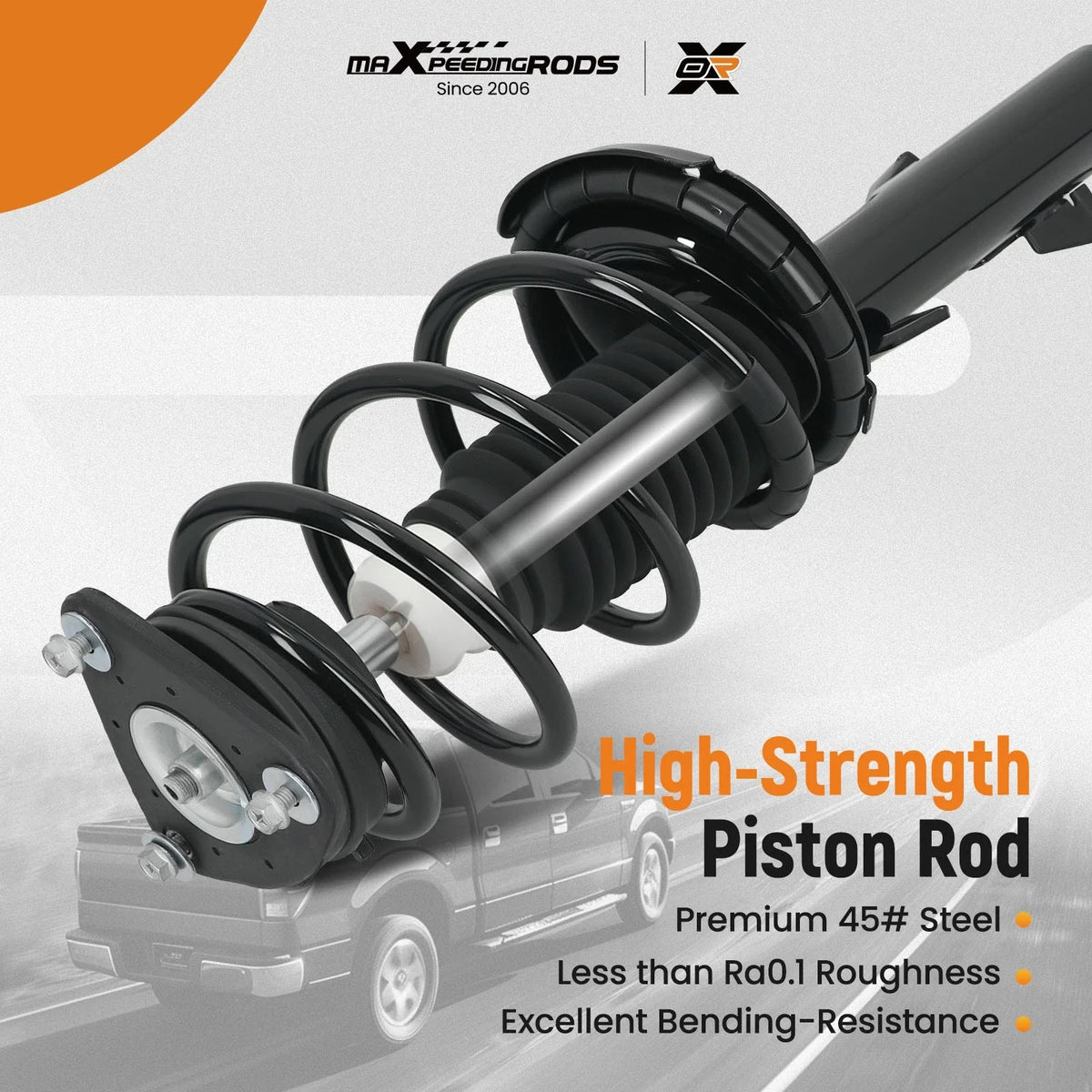 Coil Spring Complete Shocks Struts for Kia Soul (2014–2019) 5541