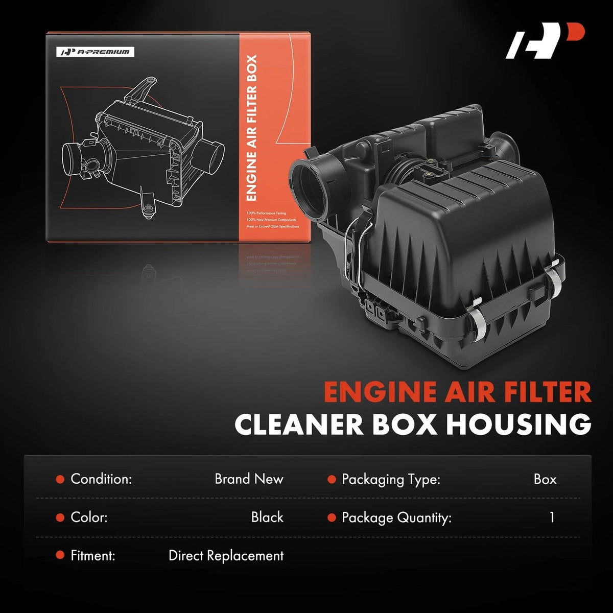Air Filter Box Housing for Honda Fit (2009 to 2014)