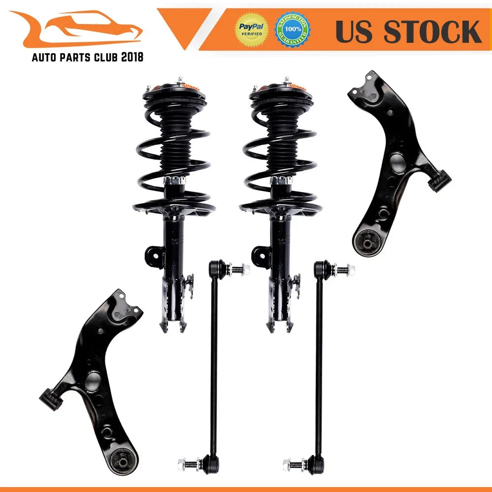 Sway Bars, Front Struts & Lower Control Arms for Toyota RAV4 06-12