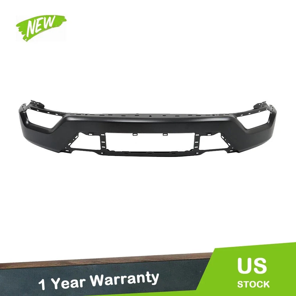 Front Bumper for Ford F150 (2021–2023) Black W/o Radar Holes