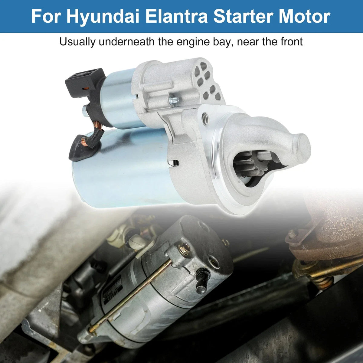 Starter Motor for Hyundai Elantra (2014–2020) & Kia Forte (2019–2021) No. 361002E551