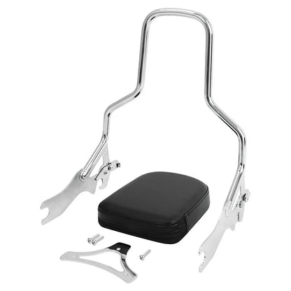 Backrest Sissy Bar Chrome for Harley FXFB FXFBS Softail 2018-2025