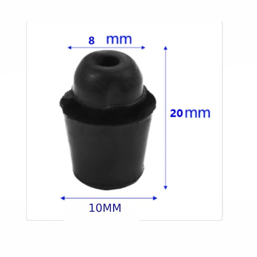 10pcs Bumper Door Overslam Rubber for Hyundai-KIA K3 K4 K5 Elantra Accent Tucson (2011–2021)