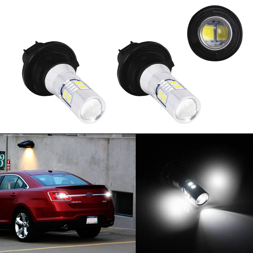 2X Bright White LED Backup Lights for GMC Acadia (2007–2012)