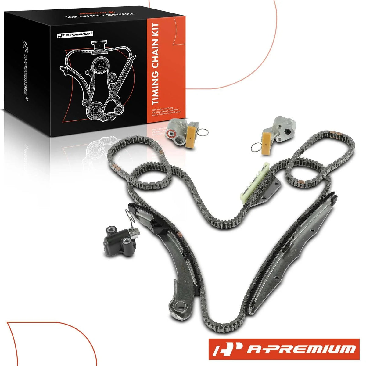 9x Timing Chain Kit for Nissan Frontier Pathfinder (2005–2019)