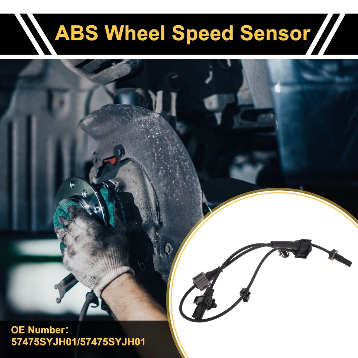 ABS Wheel Speed Sensor No. 57475SYJH01 for Honda Elysion RR7 (2013–2016)