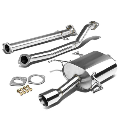 3.5" Rolled Tip Catback Exhaust Muffler for 2009-2014 Nissan Cube