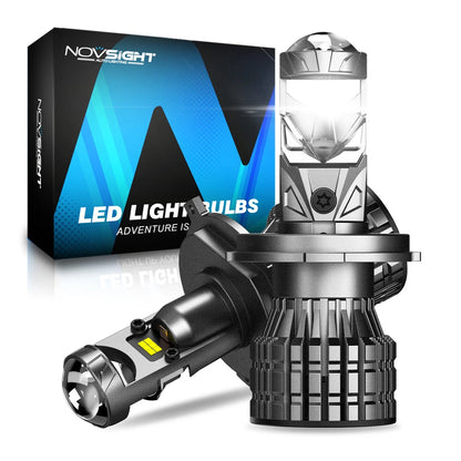 22000 Lumens H4 LED Headlight Bulb 120W 6500K for NOVSIGHT