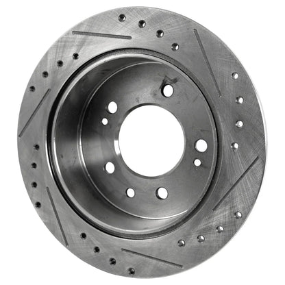 2010 Hyundai Elantra Rear Brake Disc Rotors with Pads Kit