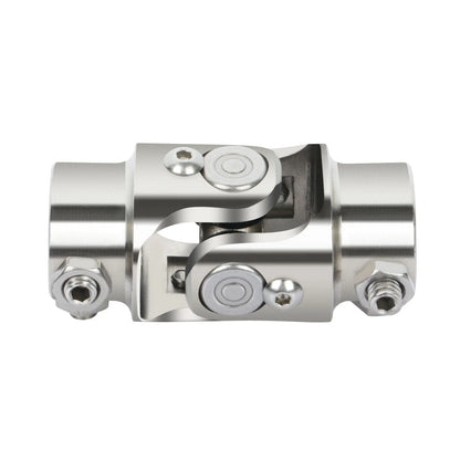 Steering U-Joint Shaft - Chrome Finish, 3/4 Inch DD