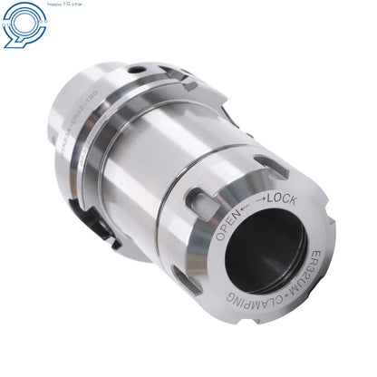 100mm HSK63A ER32 Collet Chuck Tool Holder G2.5 30000RPM Precision