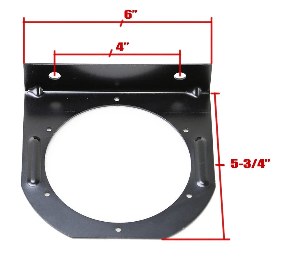 2X Round LED Trailer Stop/Turn/Tail Light for LIBRA (4")