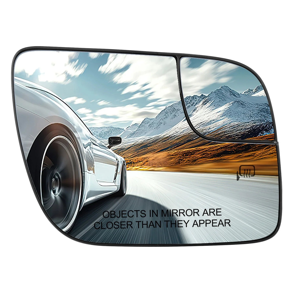 Heated Right Side Mirror Glass for Ford Explorer (2016–2019) BB5Z17K707B