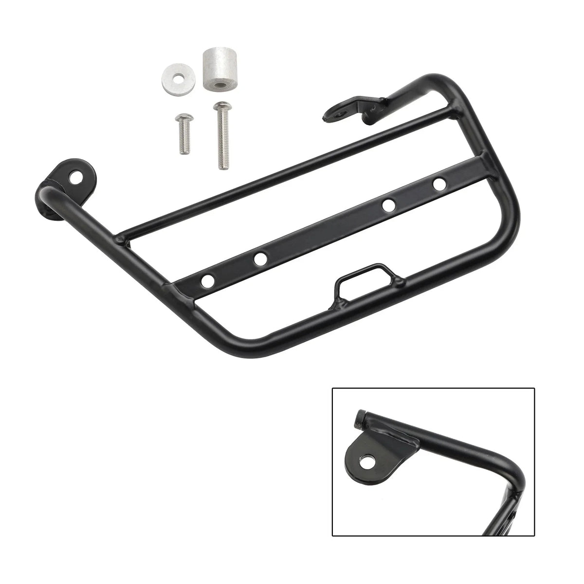 Side Saddle Bag Mount Bracket Left for Luggage Rack Kawasaki Z650Rs 2022-2024