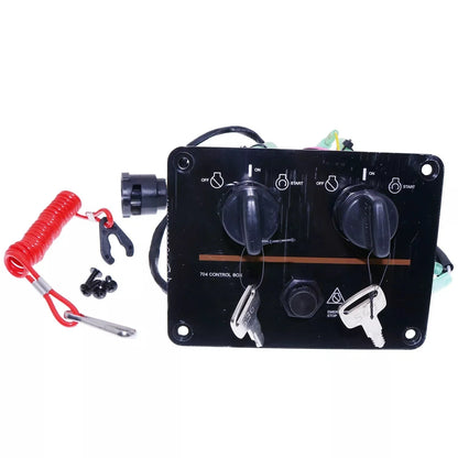 Key Switch Panel Assembly for Dual Engine Yamaha (6K1-82570-08-00)