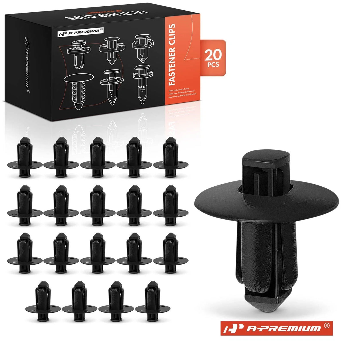20x Nylon Bumper Cover Clips for Nissan Maxima