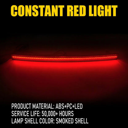LED Rear Bumper Tail Brake Light Reflector for 2014-2019 Chevy Corvette C7