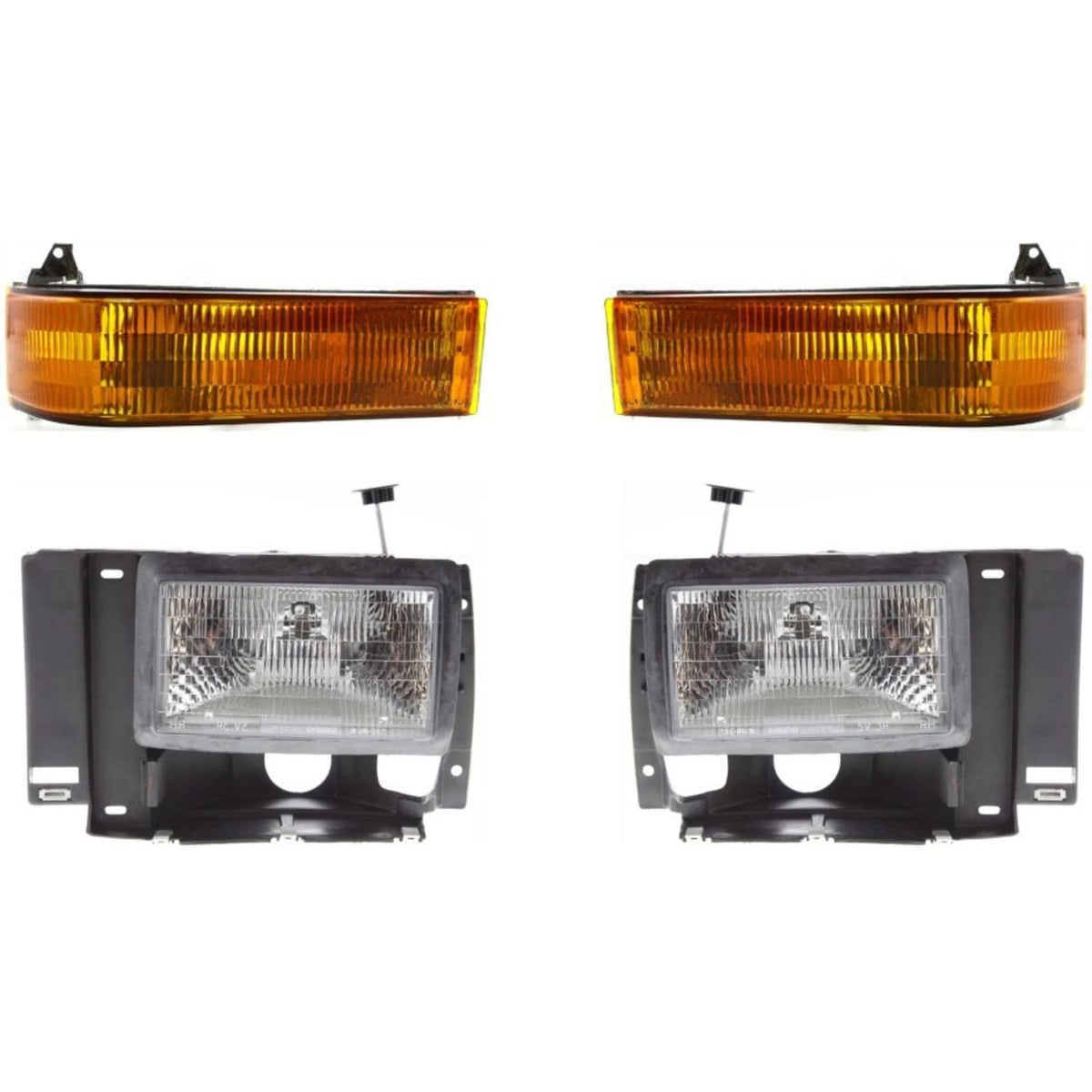 Headlight and Turn Signal Light for Ford Ranger Bronco II Explorer (1989–1994)