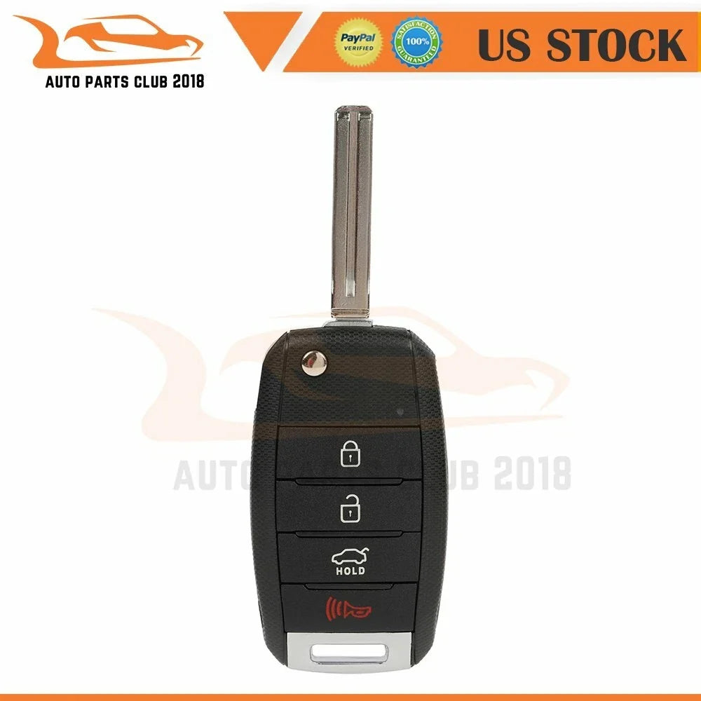 Key Entry Remote Fob for Kia Optima (2014–2015) 4 Buttons