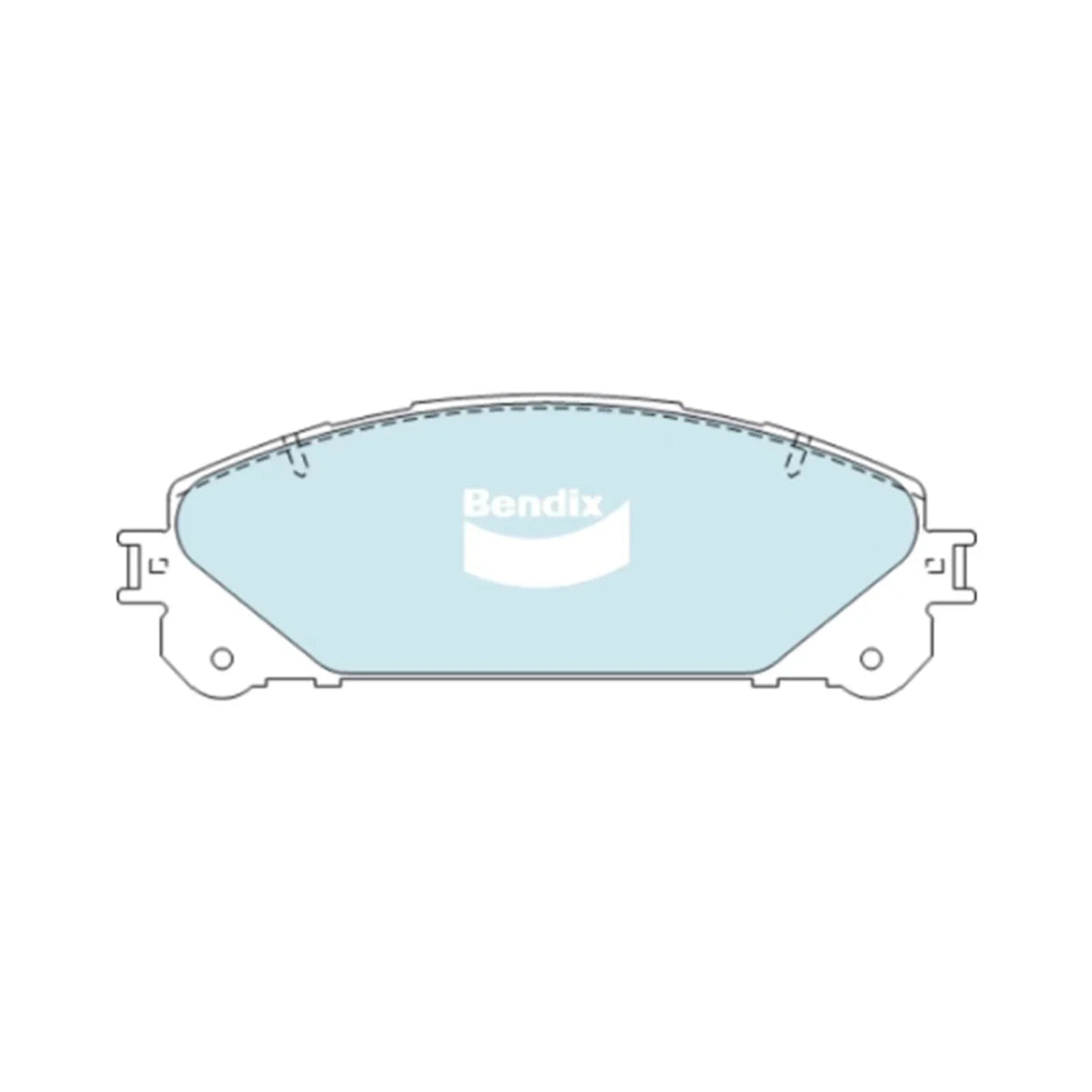 Brake Pad Set, Front Disc for Kluger GSU40/45/50/55 (07-20)