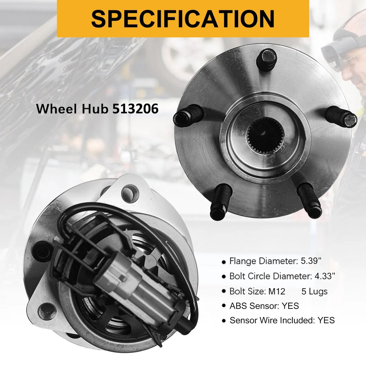 Front Drilled Slotted Brake Rotors & Ceramic Pads for Chevrolet HHR (2006–2011)