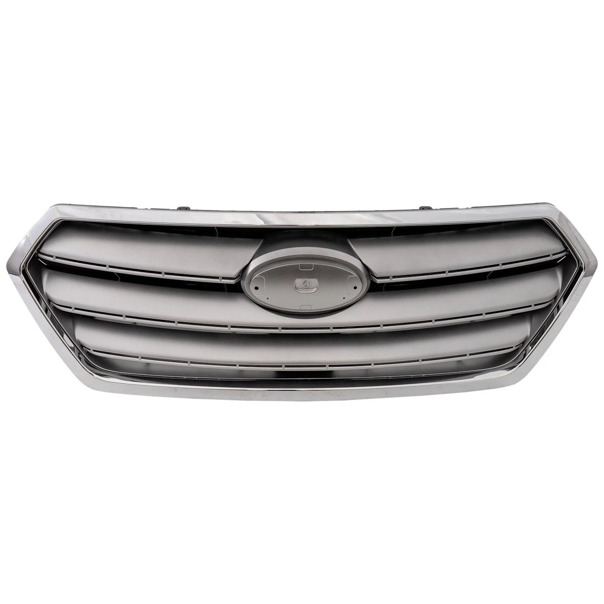 Grille for Subaru Legacy (2015–2017) Silver Plastic