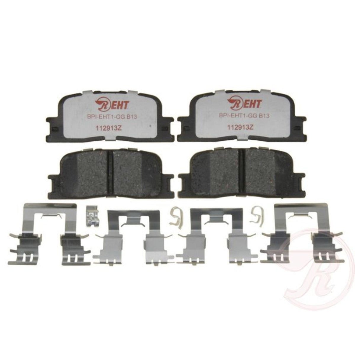 Set of 4 Brake Pads for Toyota Camry (2002–2006) Rear FWD