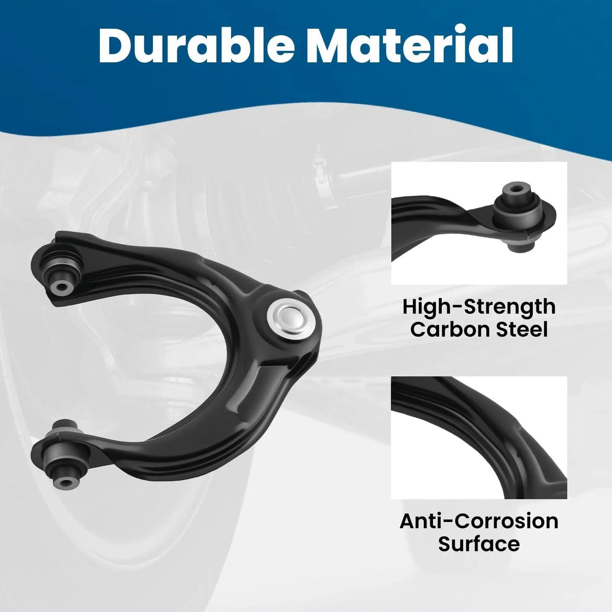 14x Front Upper Lower Control Arms for Honda Accord (2008–2012)