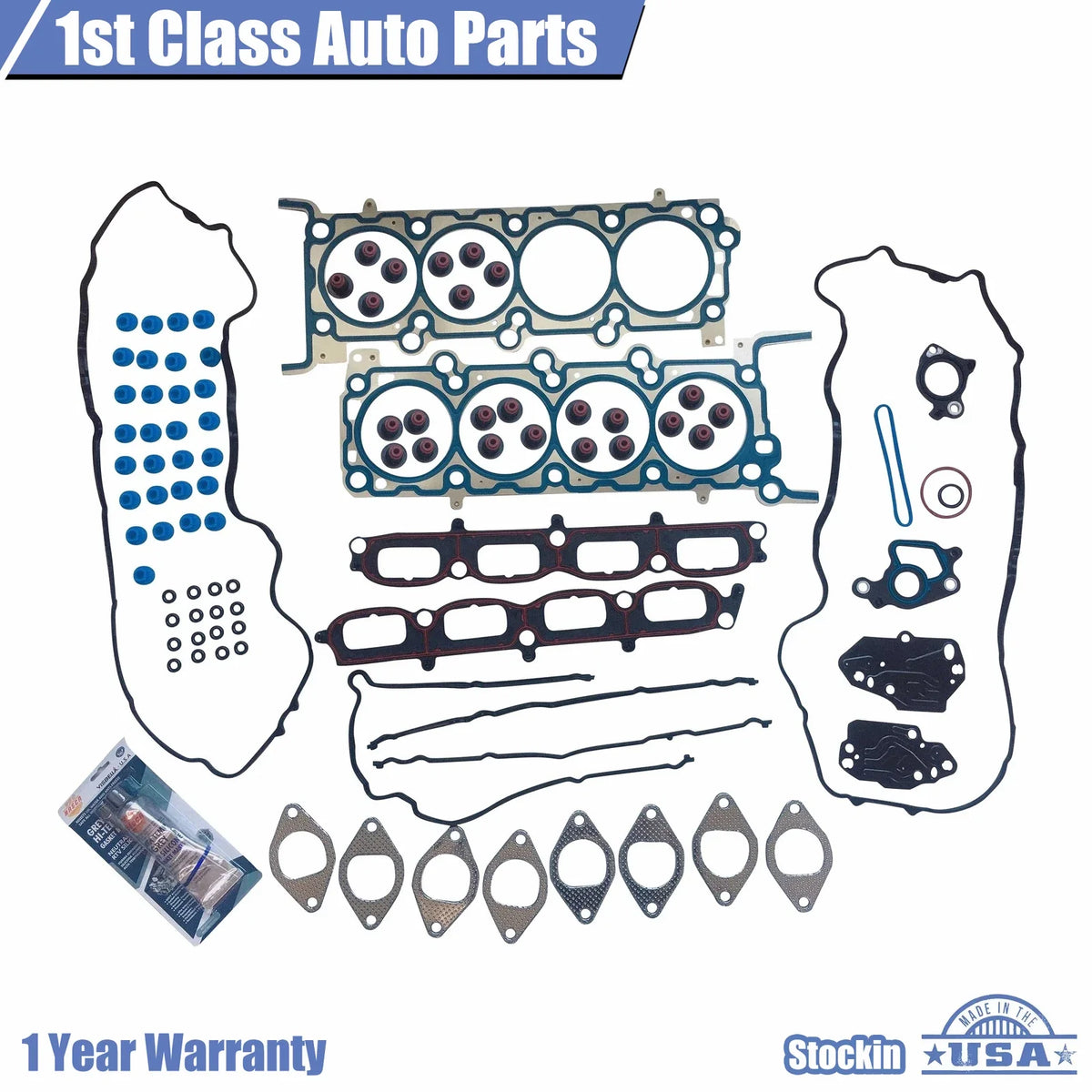 Engine Head Gasket Set with Bolts for Ford F-150/250/350 5.4L (2004–2006)