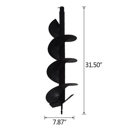 8" Earth Auger Drill Bits for Gas Powered Post Hole Digger (Gas)