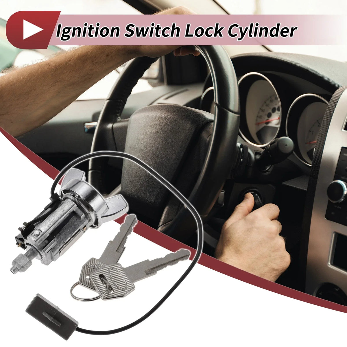 Ignition Lock Cylinder for Ford Mustang (No. 9617179)