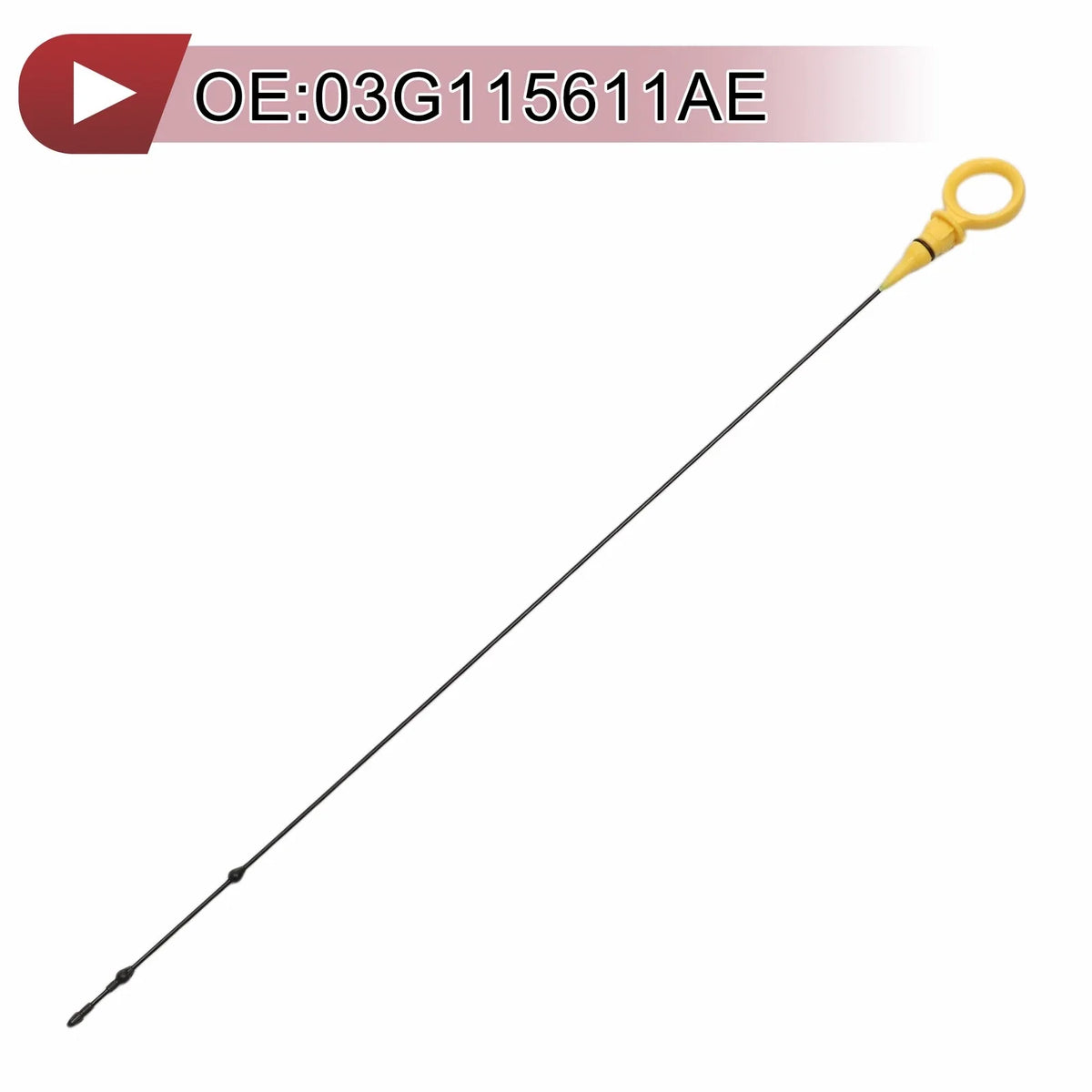 Engine Oil Dipstick No. 03G115611AE for Audi A4 2.0 TDI (2001–2008)